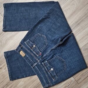 Levi's Perfectly Slimming High-Rise Stretch Bootcut 512 Blue Jeans Women's 14S